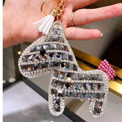 Diamond Pony Keychain