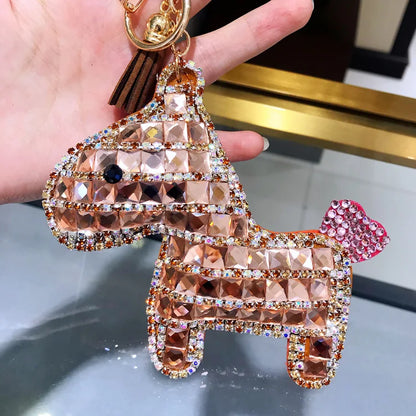 Diamond Pony Keychain