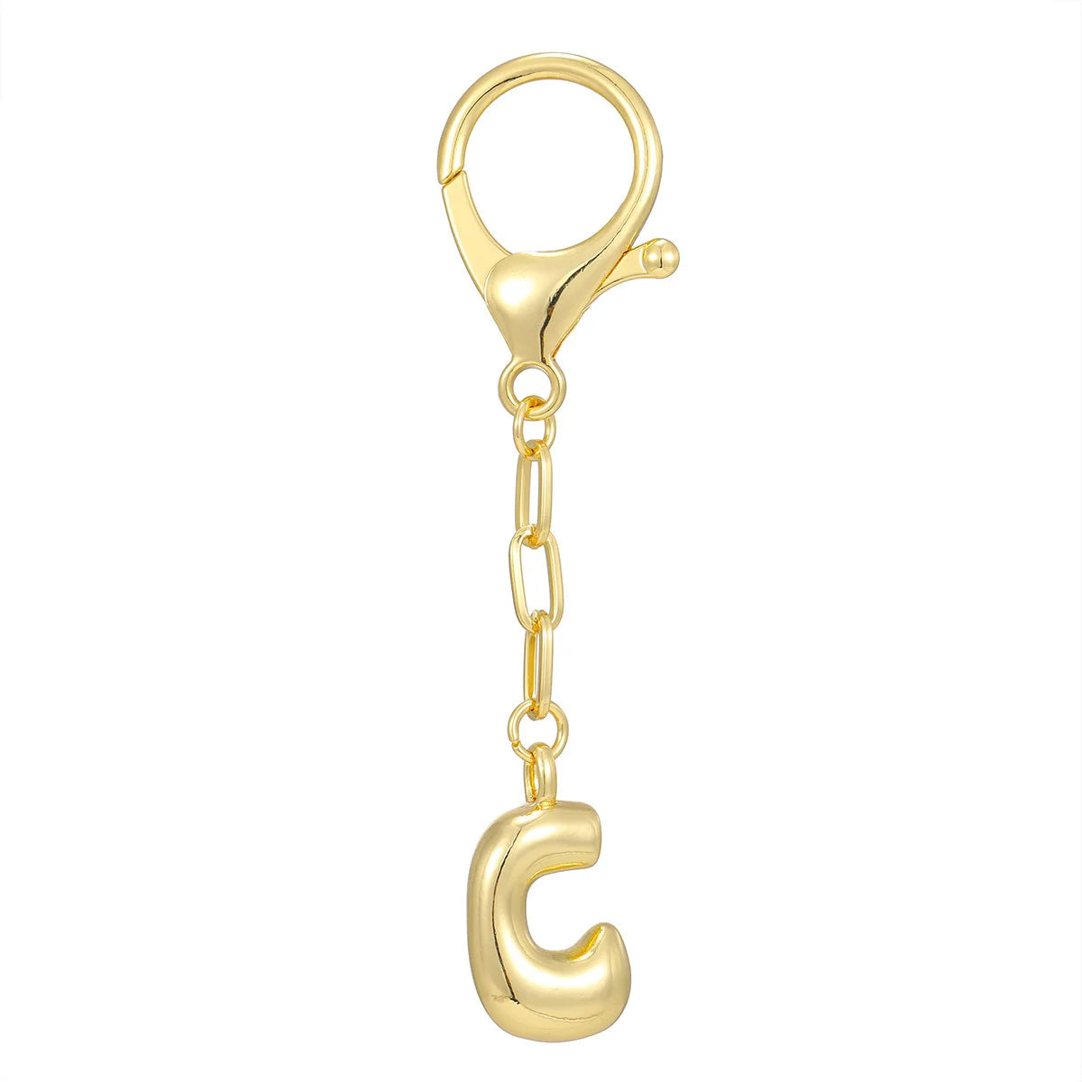 Initial Letter Keychain