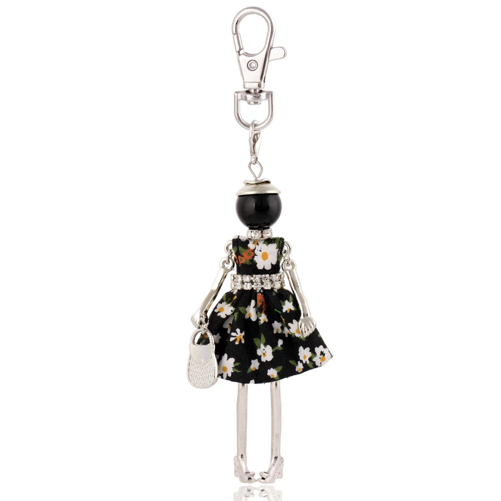 Handmade Fashion Doll Keychain