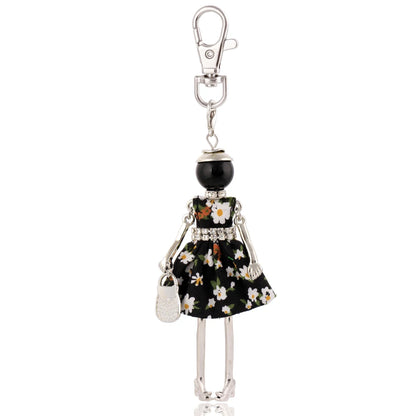 Handmade Fashion Doll Keychain