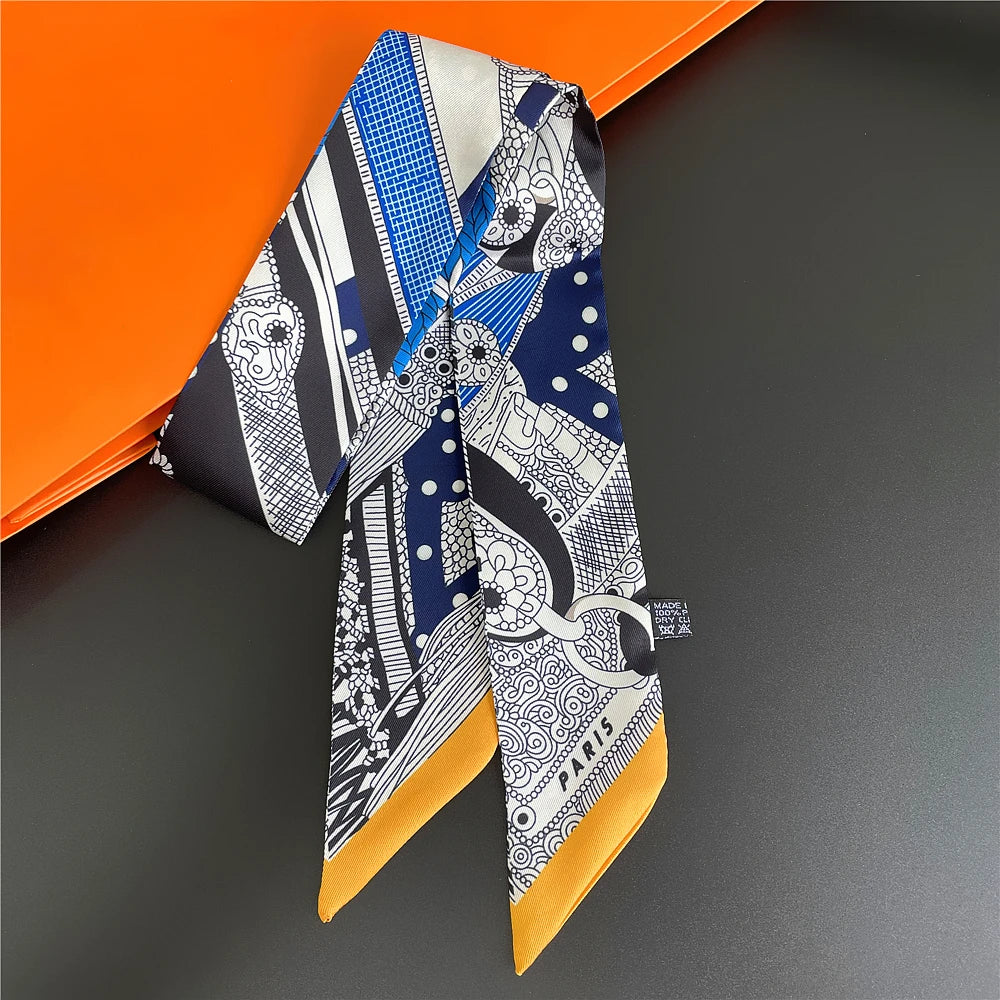 Twill Ribbon Purse Scarf Band