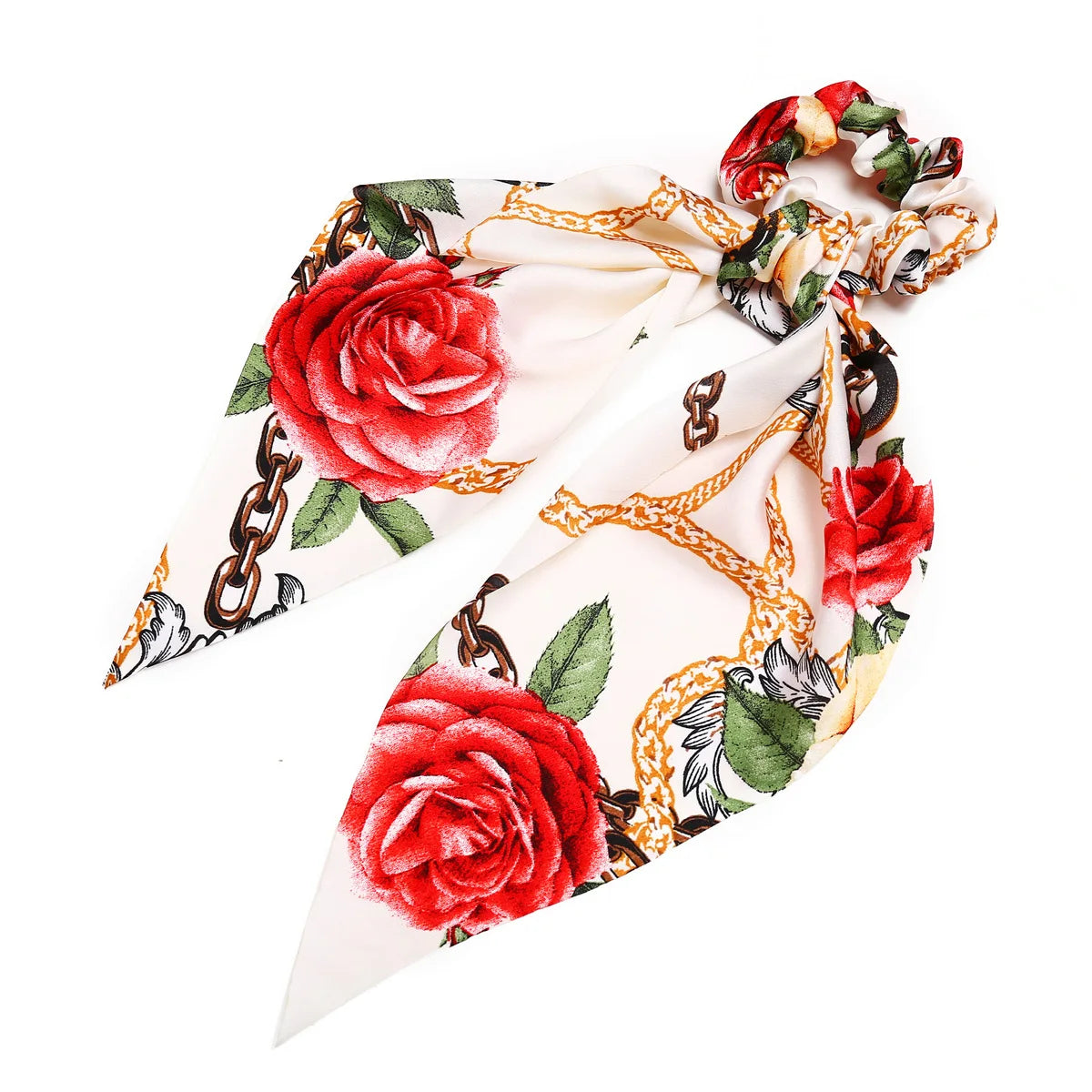 Floral Bow Satin Ribbon