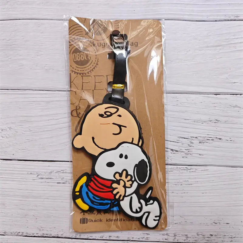 Snoopy Luggage Tag