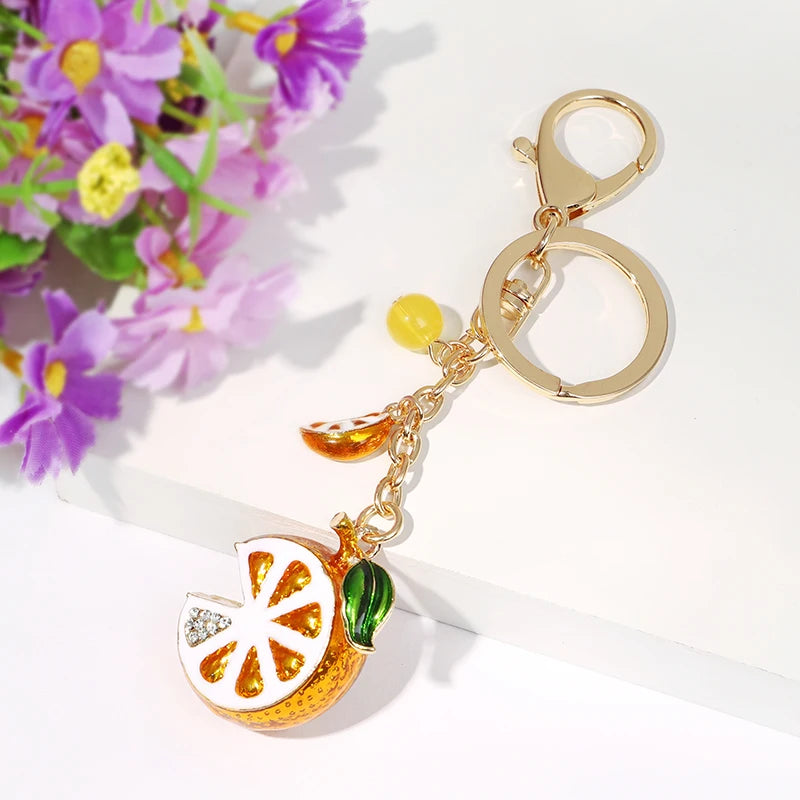 Fruit Charm Keychain