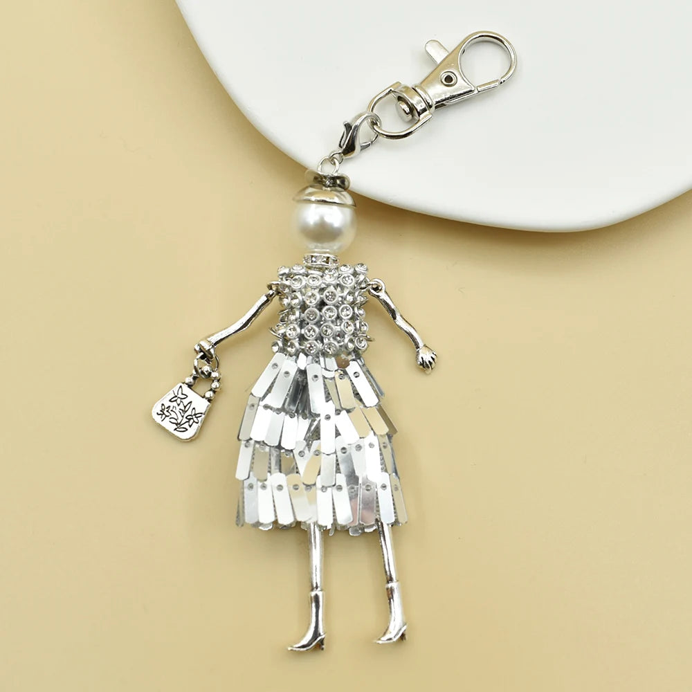 Fashion Doll Purse Charm