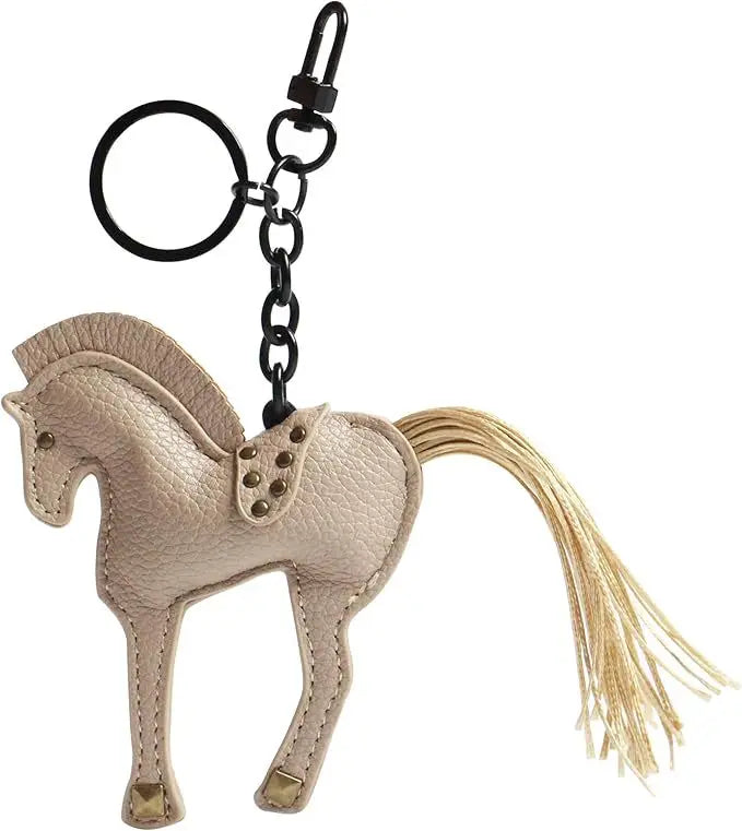 Leather Pony Bag Charm
