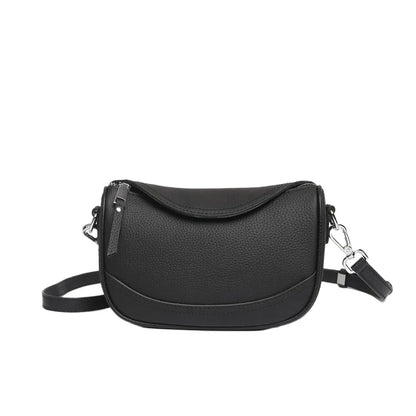 Genuine Leather Saddle Shoulder & Crossbody Bag