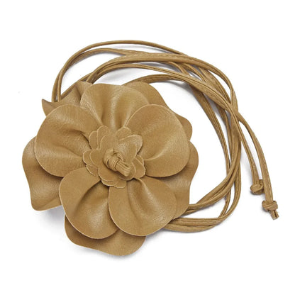 Floral Rope Waist Belt