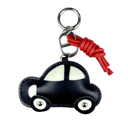 Leather Car Keychain Charm