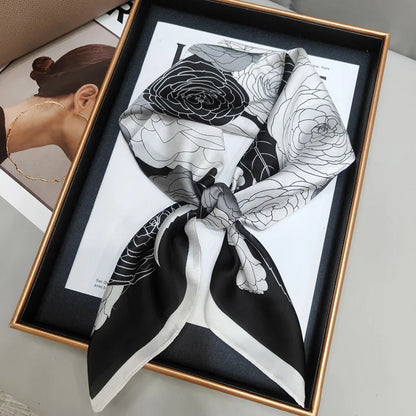 Luxury Print Square Scarf