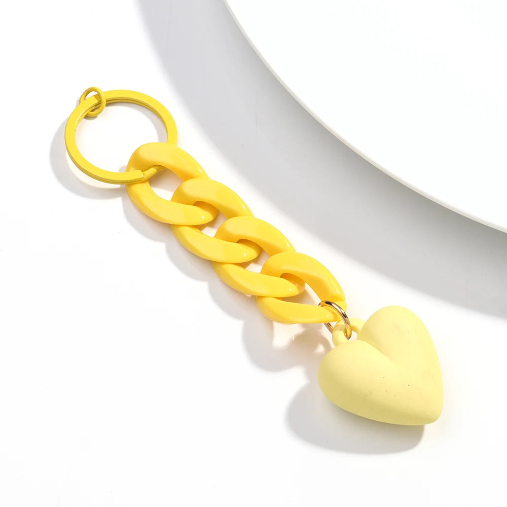 Heart Acrylic Keychain