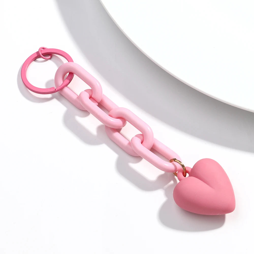 Heart Acrylic Keychain