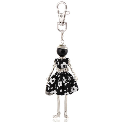 Handmade Fashion Doll Keychain