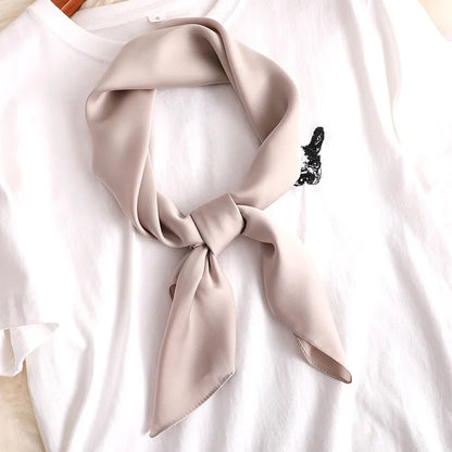 Satin Square Scarf – 17 Colors