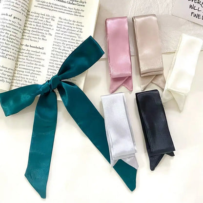 Silk Satin Fashion Bag Scarves