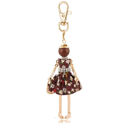 Handmade Fashion Doll Keychain