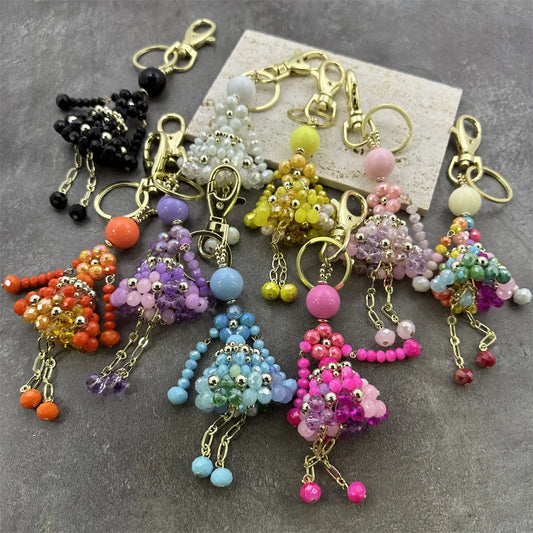 Colorful Doll Key Charm