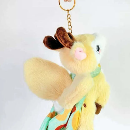 Soft Flying Cat Bag Charm
