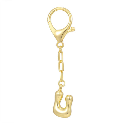 Initial Letter Keychain