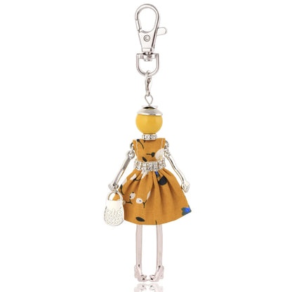 Handmade Fashion Doll Keychain