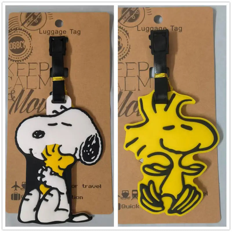 Snoopy Luggage Tag