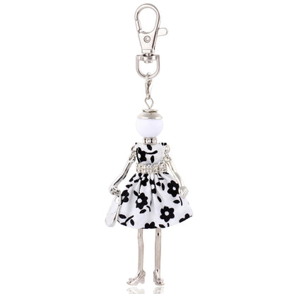 Handmade Fashion Doll Keychain