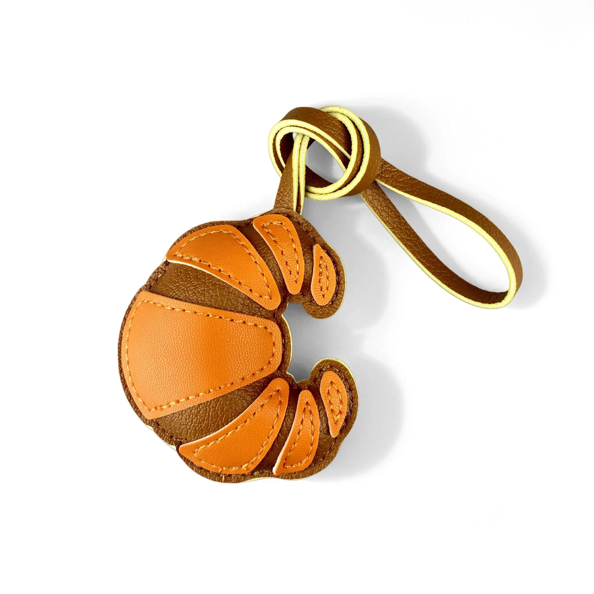 Croissant & Pretzel Bag Charm Set