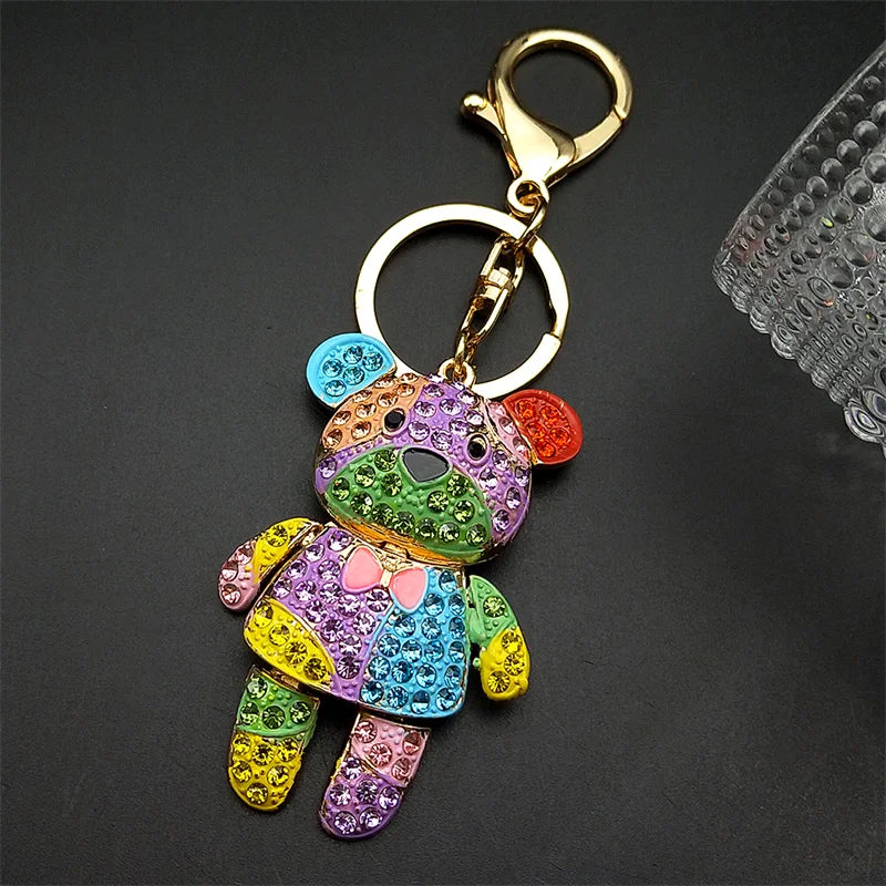 Crystal Rhinestone Keychains
