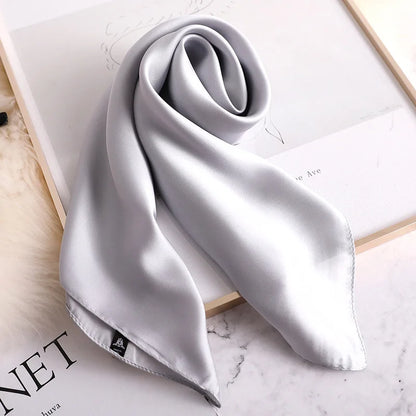 Satin Square Scarf – 17 Colors