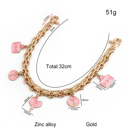 Romantic Love Bag Extension Chain