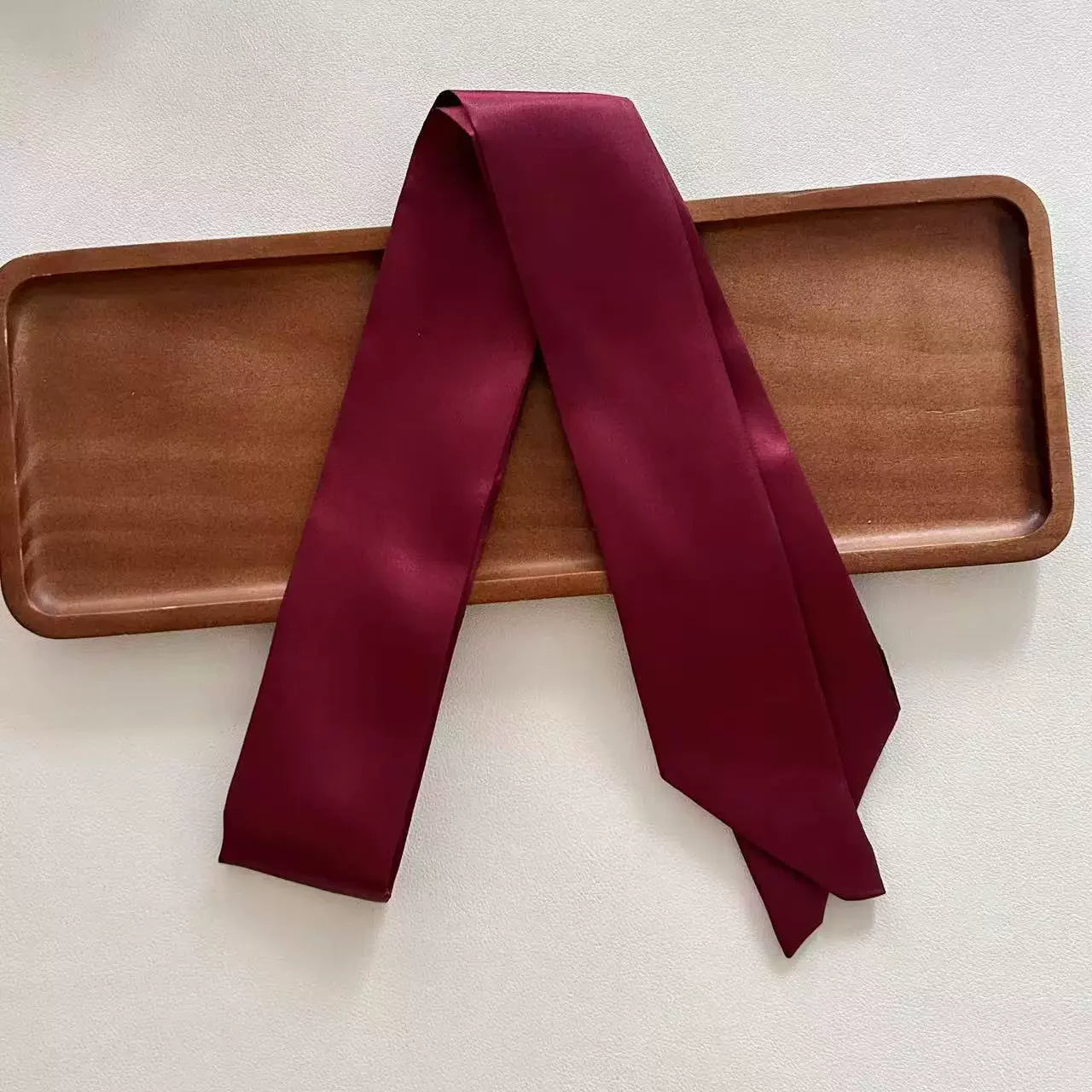 Silk Satin Fashion Bag Scarves