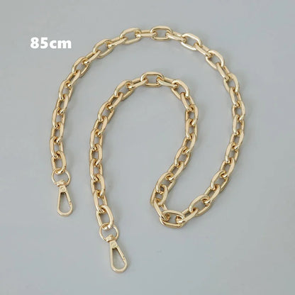 Gold Metal Chain Bag Strap