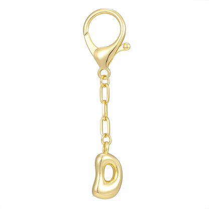 Initial Letter Keychain