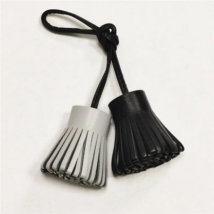 Candy Color Sheepskin Fringe Bag Charm