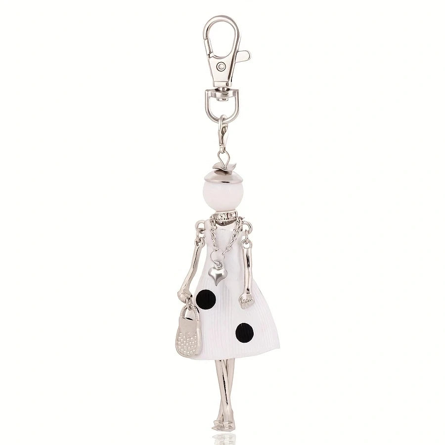 Fashion Doll Keychain Pendant