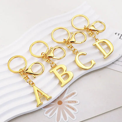 Initial Letter Keychain