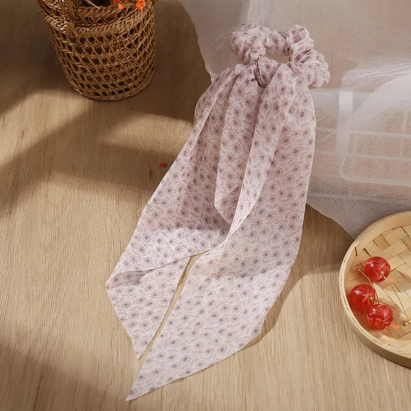 Floral Bow Satin Ribbon
