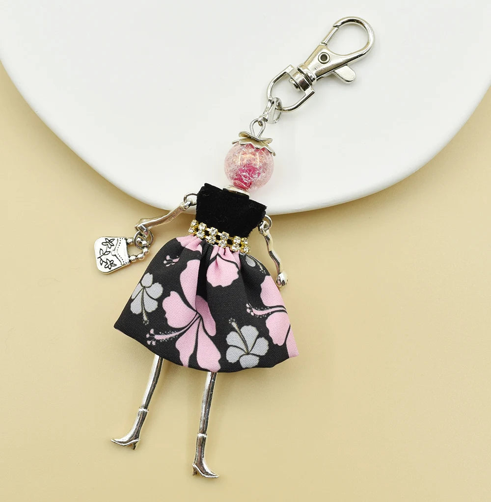Fashion Doll Purse Charm