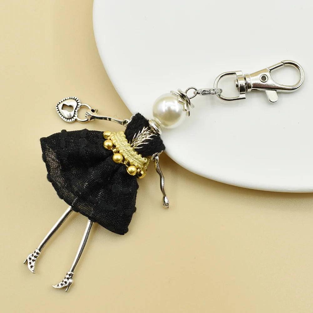 Fashion Doll Purse Charm