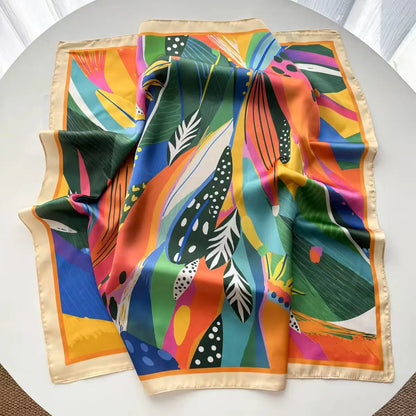Satin Neckerchief Square Scarf