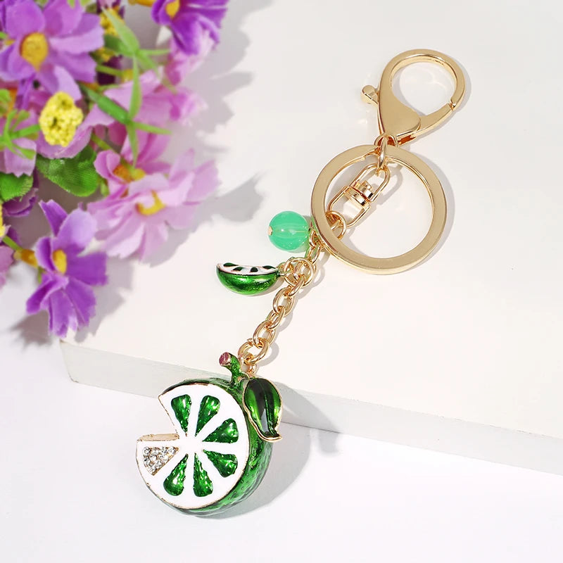 Fruit Charm Keychain
