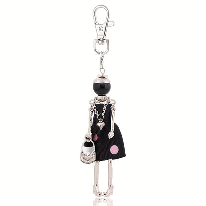 Fashion Doll Keychain Pendant