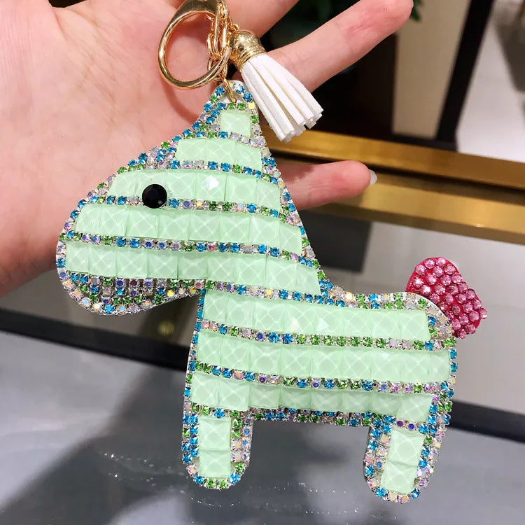 Diamond Pony Keychain