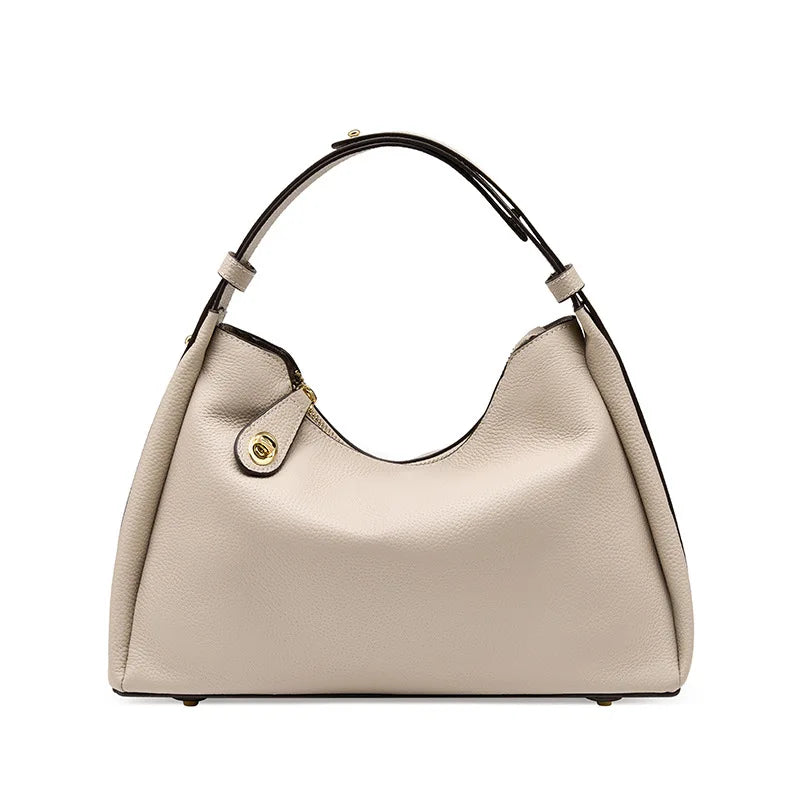Genuine Leather Bucket Shoulder & Crossbody Bag