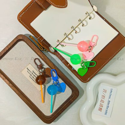 Sweet Lollipop Keychain Charm