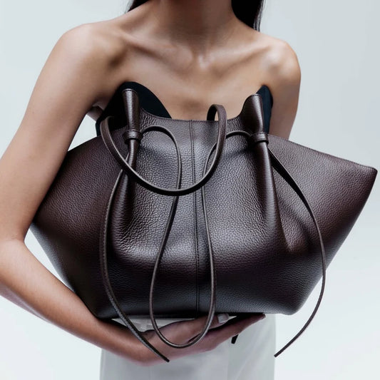 Large Capacity Tote Bag with Inner Pouch