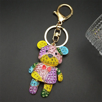 Crystal Rhinestone Keychains