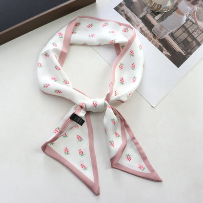 Sweet Strawberry Print Scarf