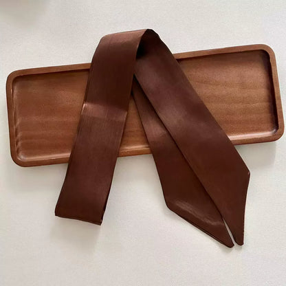 Silk Satin Fashion Bag Scarves